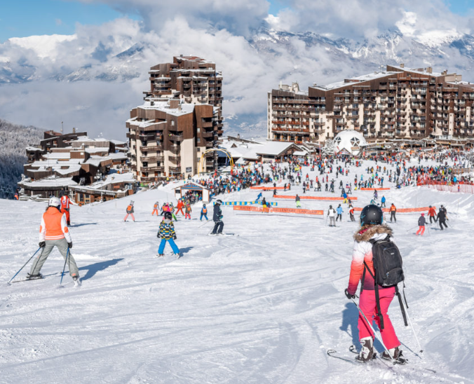 Station de ski des Orres, dans les Hautes-Alpes